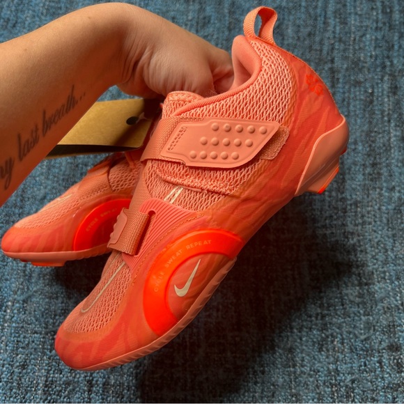 Nike SuperRep Cycle 2 Next Nature Indoor Cycling Shoes in Crimson Bliss - Picture 3 of 10